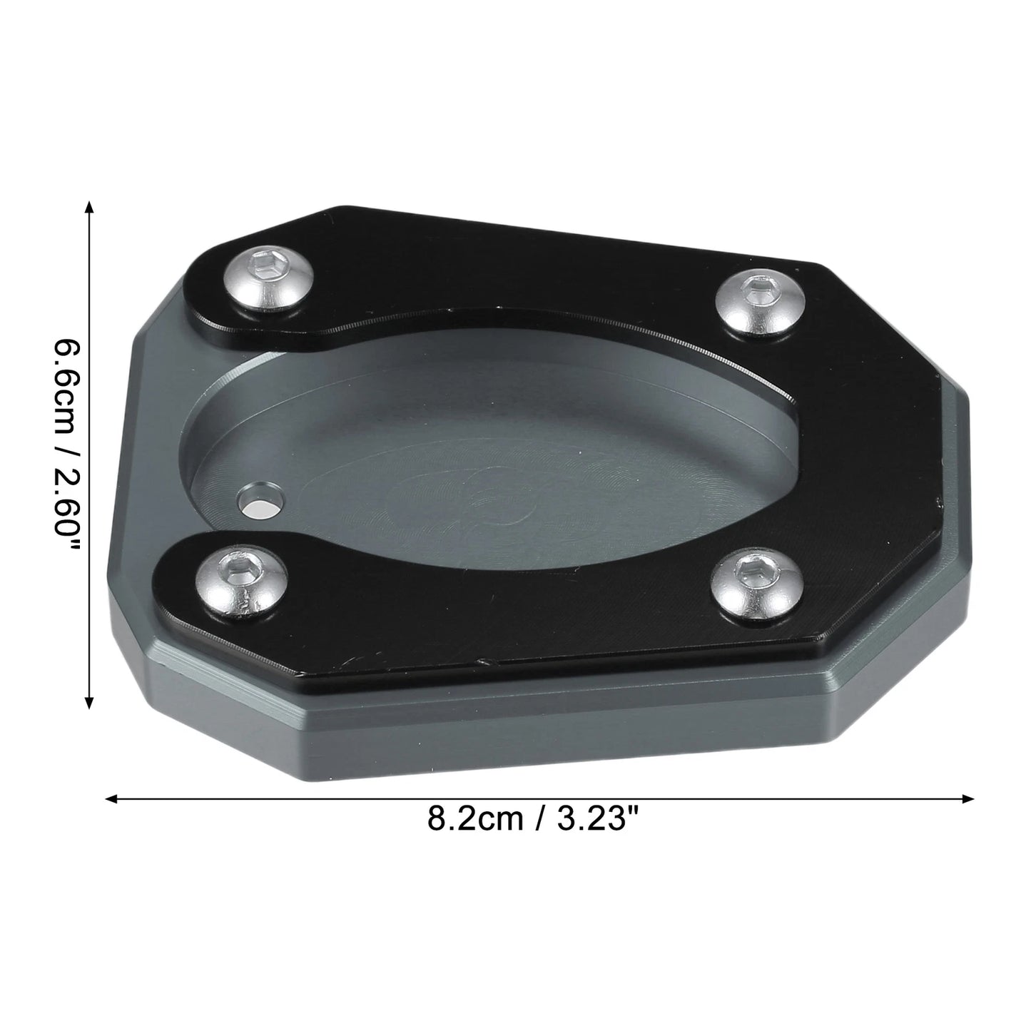 Kickstand Side Stand Plate Pad Set for Kawasaki Motorcycle