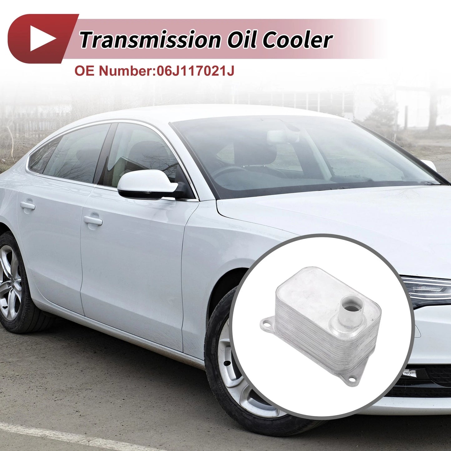 Engine Oil Cooler for Audi A5 (2010–2014) No. 06J117021J
