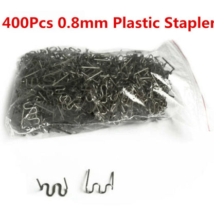 400pcs 0.8mm 0.031 Wave Staples Hot Stapler for Car Bumper Weld Repair