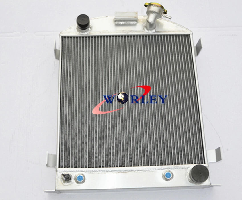 3-Row Aluminum Radiator with Fan for Ford Hot Rod (1932)