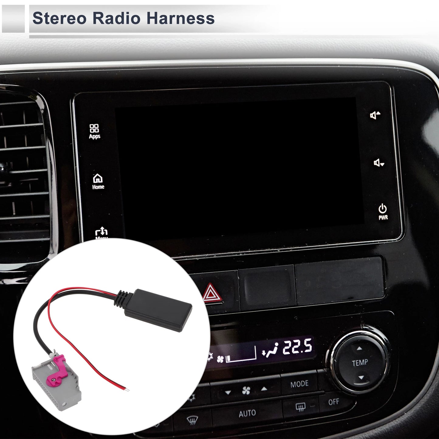 Bluetooth AUX Adapter Music Cable Stereo Radio Harness for Audi A3 (2013–2020)