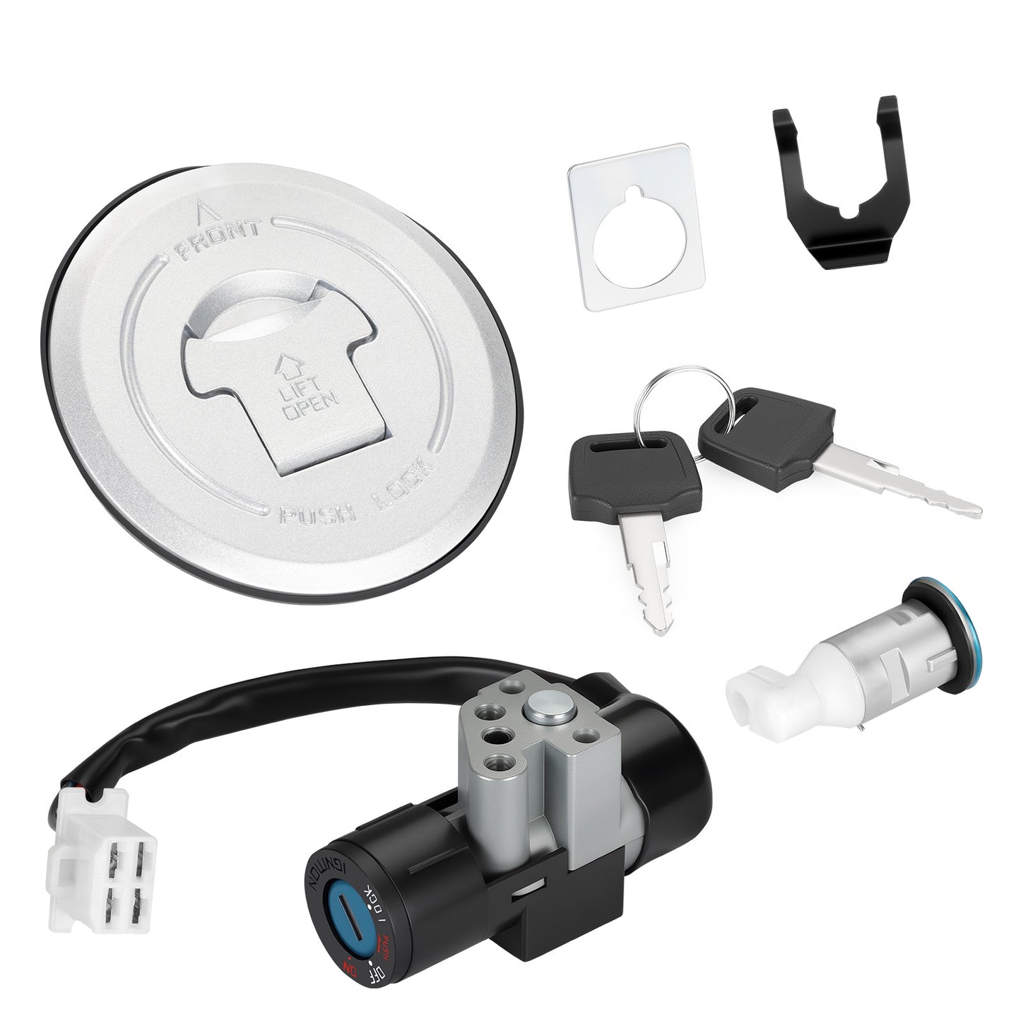 Ignition Switch and Key Lock Set for Honda Grom 125 (2014–2015)