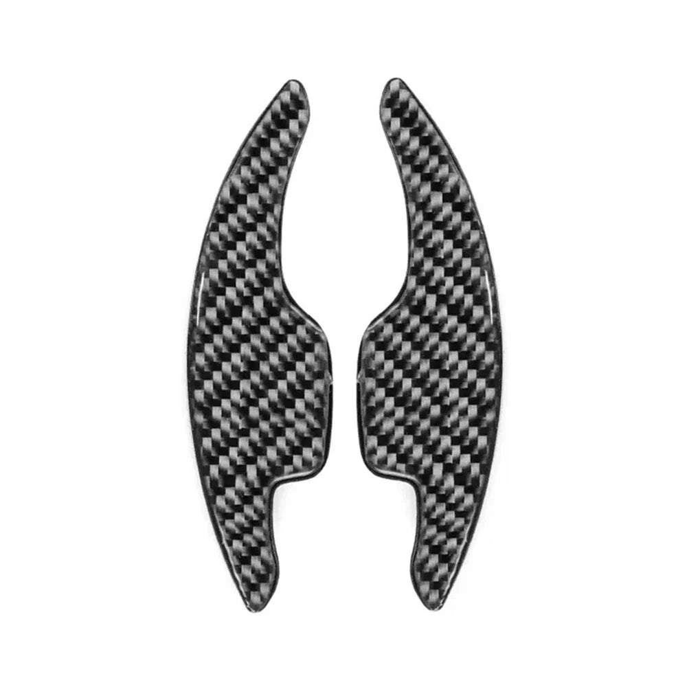 Carbon Fiber Black Steering Wheel Shift Paddle Shifter for Chevy Camaro (2016-2022)