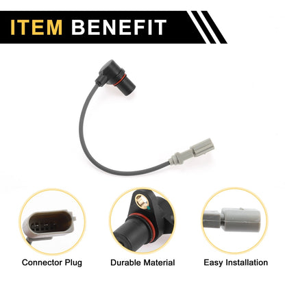 1 Pc Crankshaft Position Sensor No.06A906433K for Audi A4 2.0 (2005–2008)