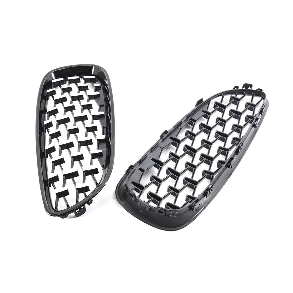 Diamond Style Front Bumper Kidney Grilles for BMW Z4 (2009-2016)