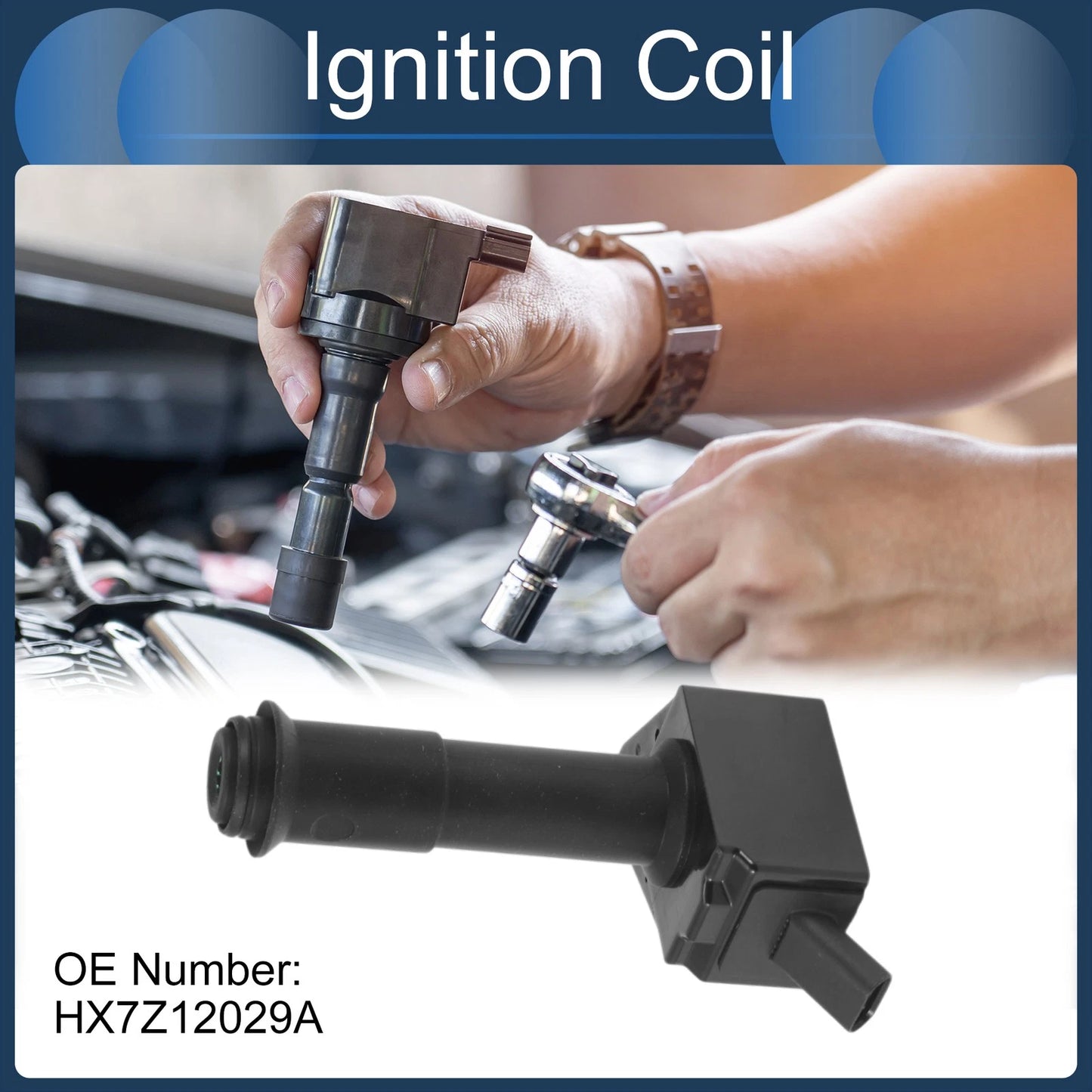 Ignition Coil Pack No.HX7Z12029A for Ford Escape (2020–2021) L3 1.5L