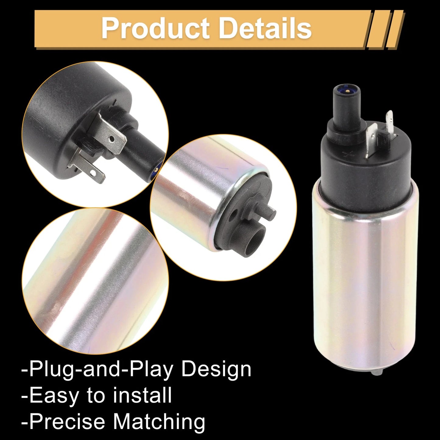 Fuel Pump for KTM 350 EXC-F (2011–2018) Metal Electric 81207088011