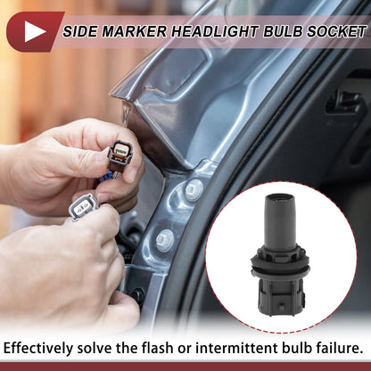 Headlight Side Marker Lamp Socket for Toyota 4Runner (2013–2021) No. 90075-60077