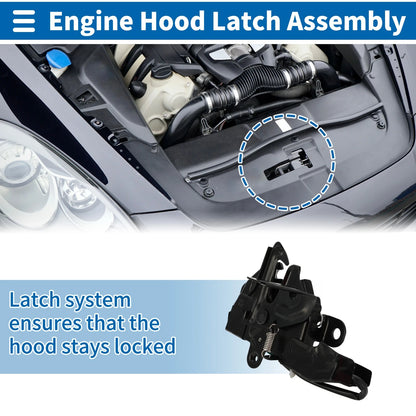 Hood Latch Assembly for Toyota Venza (2009–2015) No. 535100T022