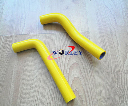 Silicone Radiator Hose for Yamaha YFZ450 (2004–2008) - Yellow