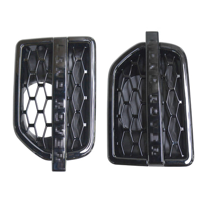 Pair Front Side Fender Air Intake Vent Grille Cover for Land Rover LR4 (2010–2016)
