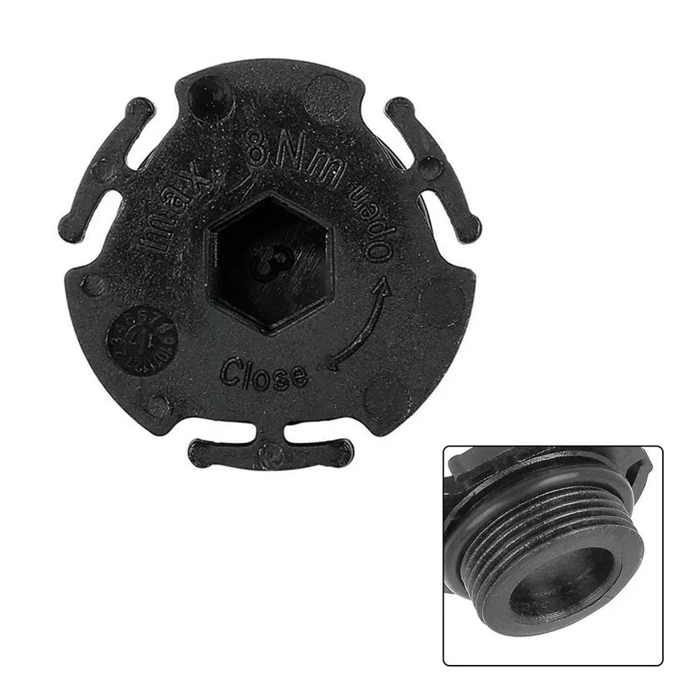 3 x Engine Oil Drain Plug ABS Black for BMW 320i 328i 528i (2012-2016)