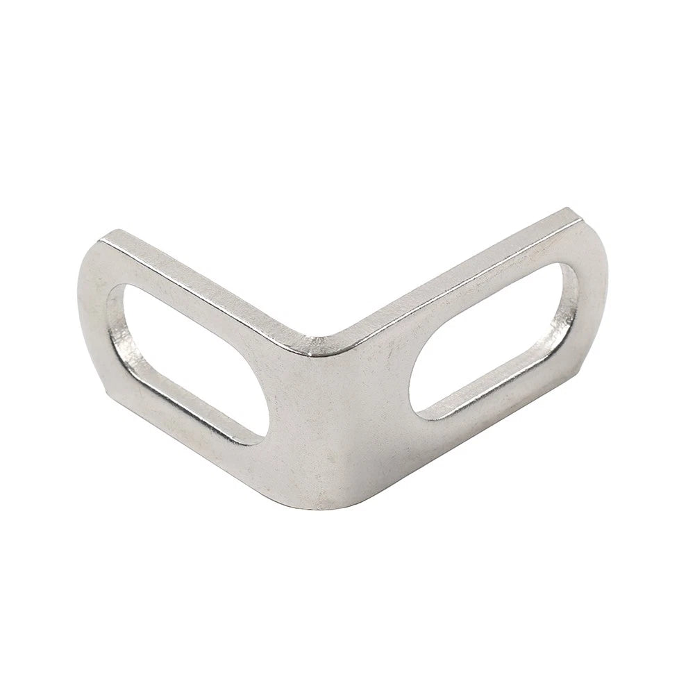 L-Shaped Exhaust Pipe Fixed Clamp Bracket for Universal Motorcycle