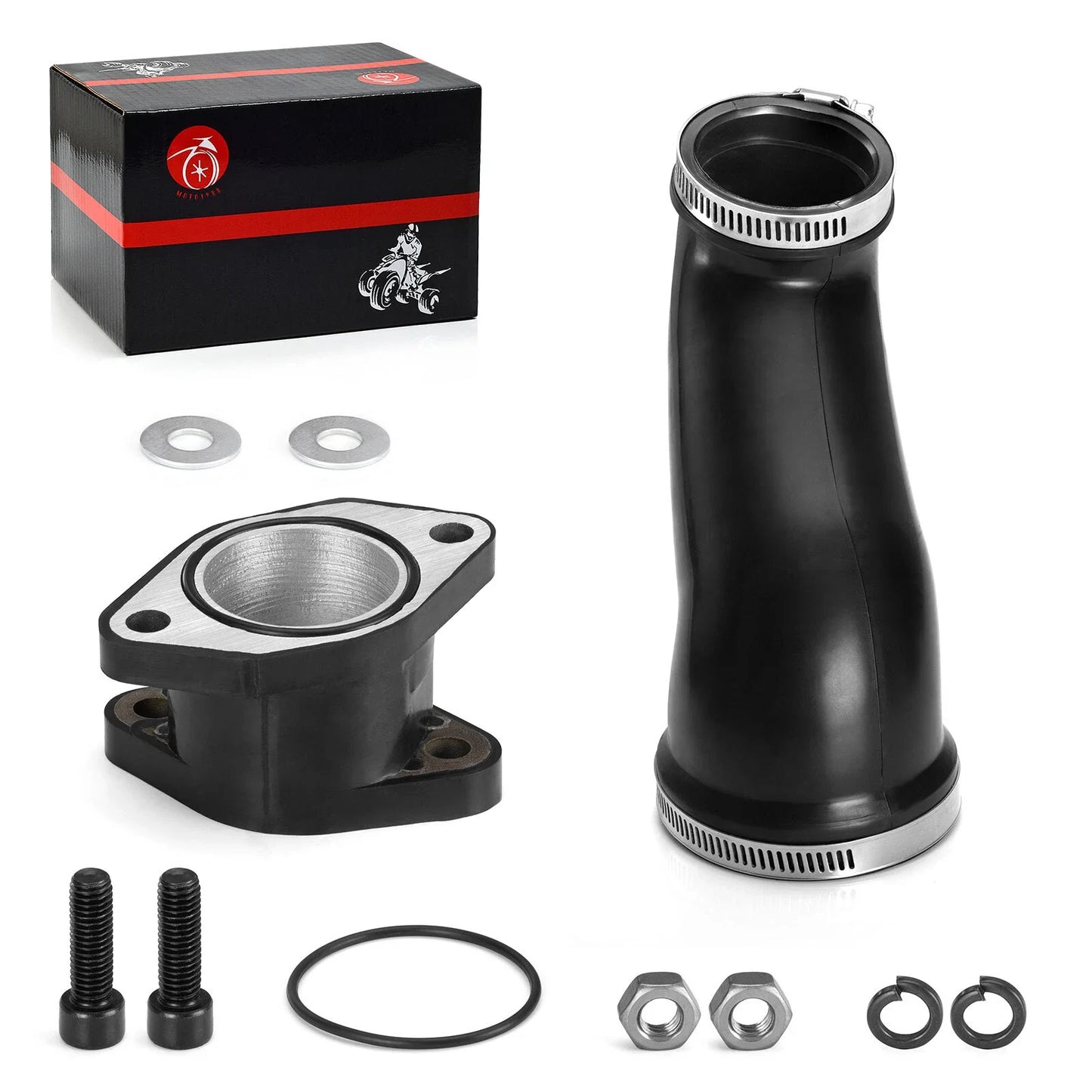 AIR BOX JOINT W/ CARB INTAKE BOOT for YAMAHA WARRIOR 350