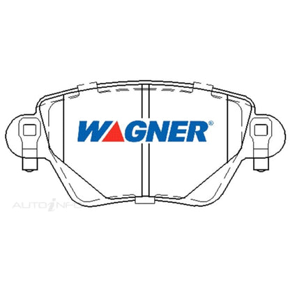 Rear Disc Brake Pad Set for Jaguar XJR X300 X308 X350 (1994–2007)