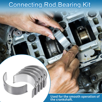 Set of 6 Connecting Rod Bearings for Suzuki Carry (No. 1218181401)