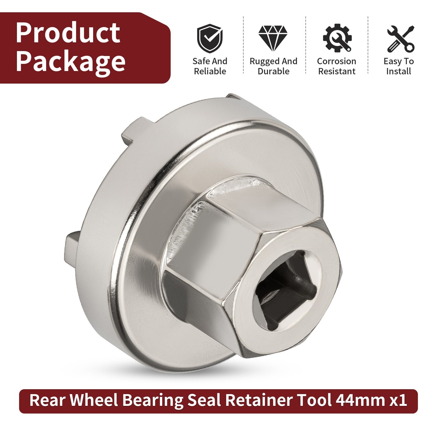 Rear Wheel Bearing Seal Retainer Tool for Honda CR125R CR250R CR500R (1984–2001)