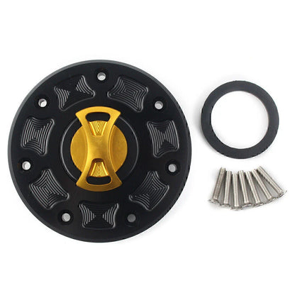 Fuel Gas Tank Cap Cover for Kawasaki Ninja 500, ZX-6, ZX-7, ZX-9, ZRX-1100 (1994-2003)