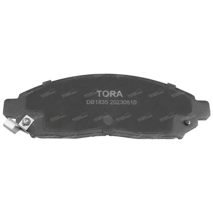 Set of 4 Front Disc Brake Pads for Nissan Navara D40 (2005–2012)