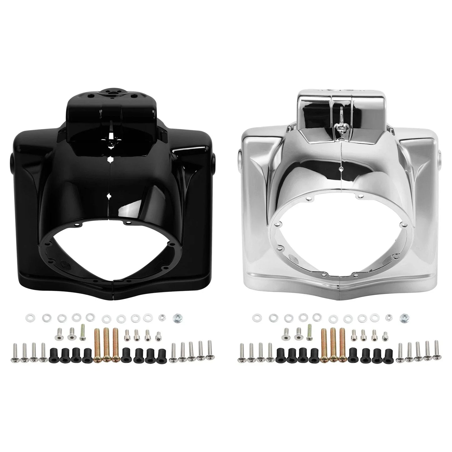 7" Round Headlight Nacelle Housing Cover for Harley Road King (2014-2025)