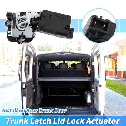 Tailgate Lock Actuator No.8200102185 for Vauxhall Vivaro A B, Renault Trafic