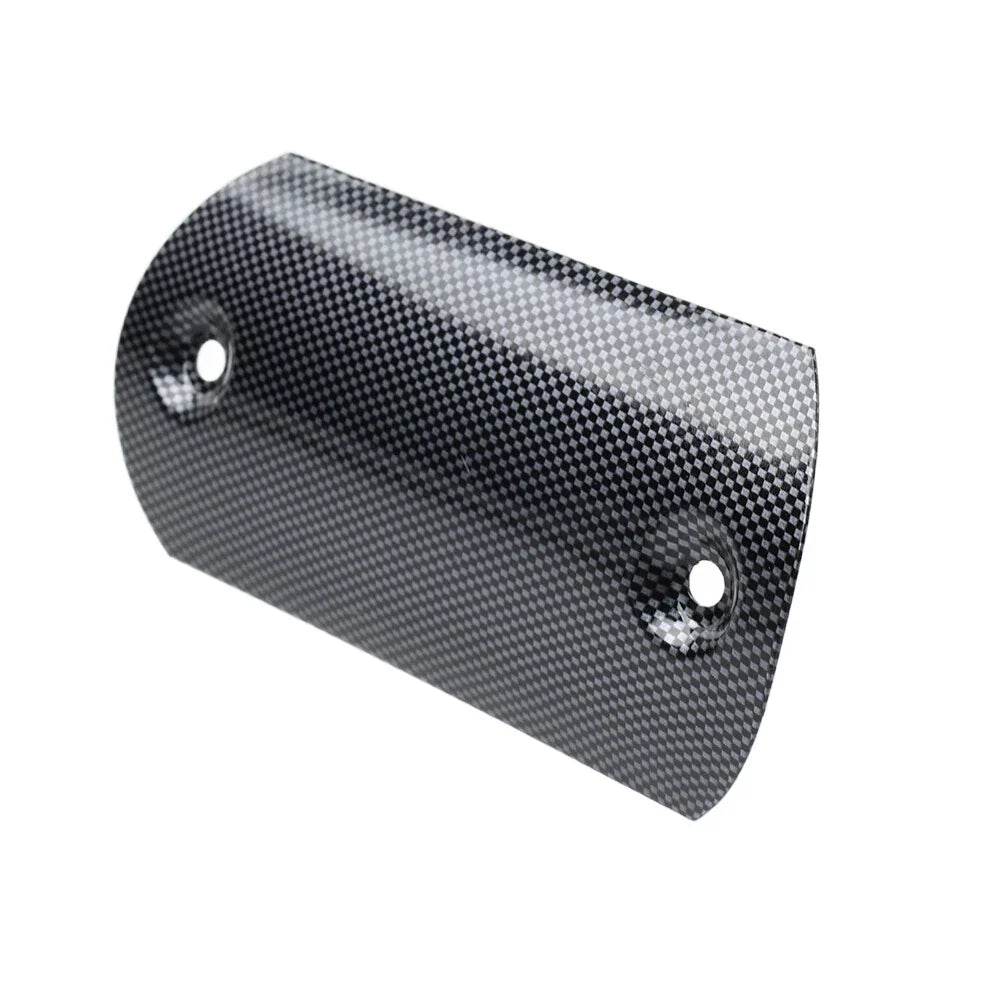 Exhaust Middle Pipe Heat Shield Cover for Car Muffler Protector Carbon Like