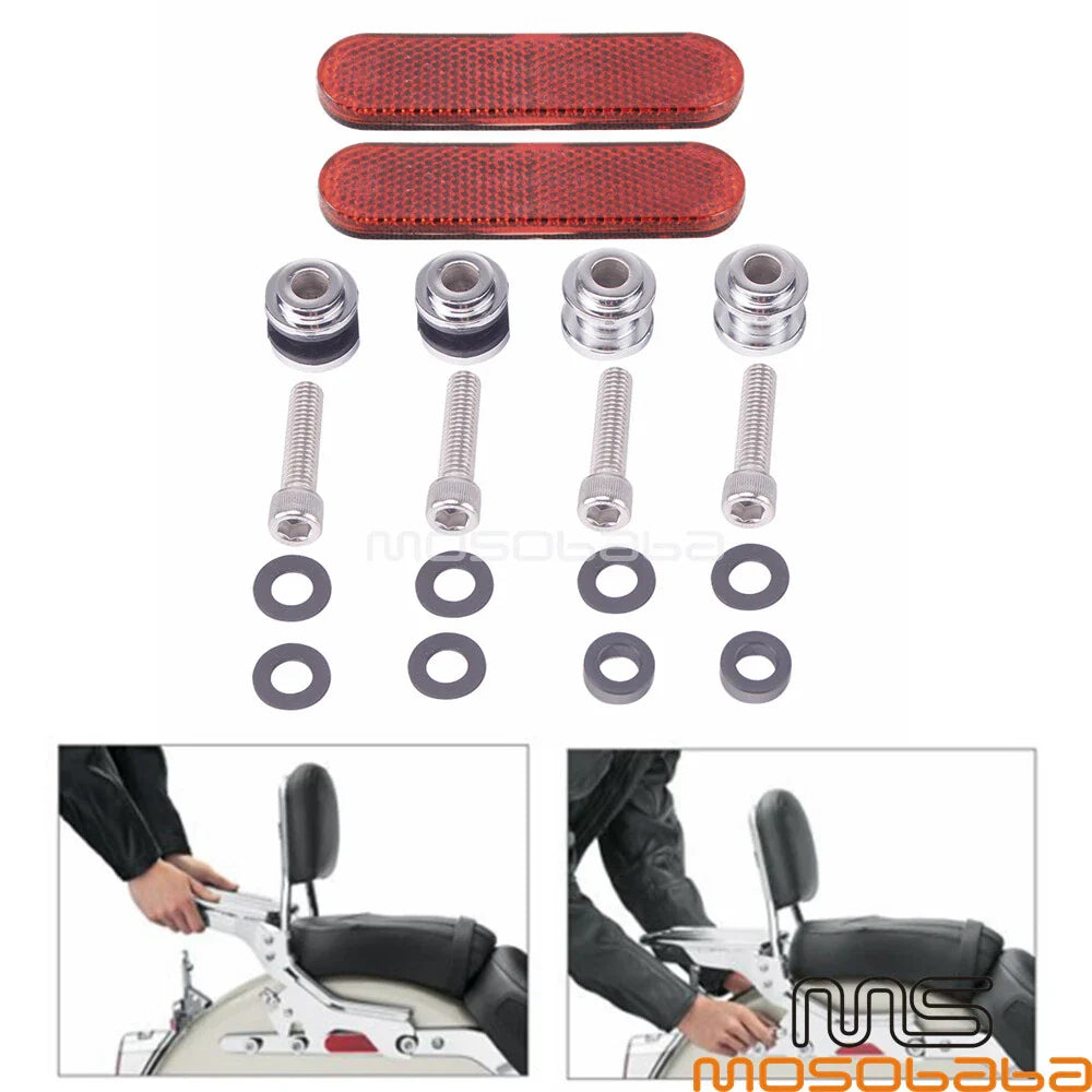 Detachable Sissy Bar Docking Hardware for Harley Fat Bob (2018-2023)