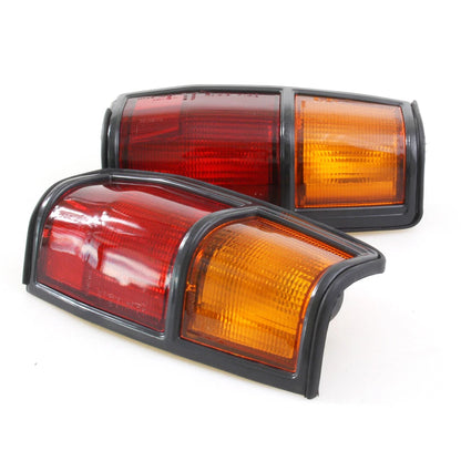 Tail Lights Red Amber for Nissan Datsun 720 Ute 1982-1986