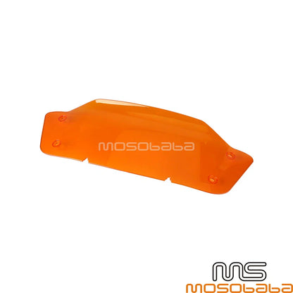 7" Orange Windshield Kit for Harley Street Glide FLHX FLHXSE (2024-Up)