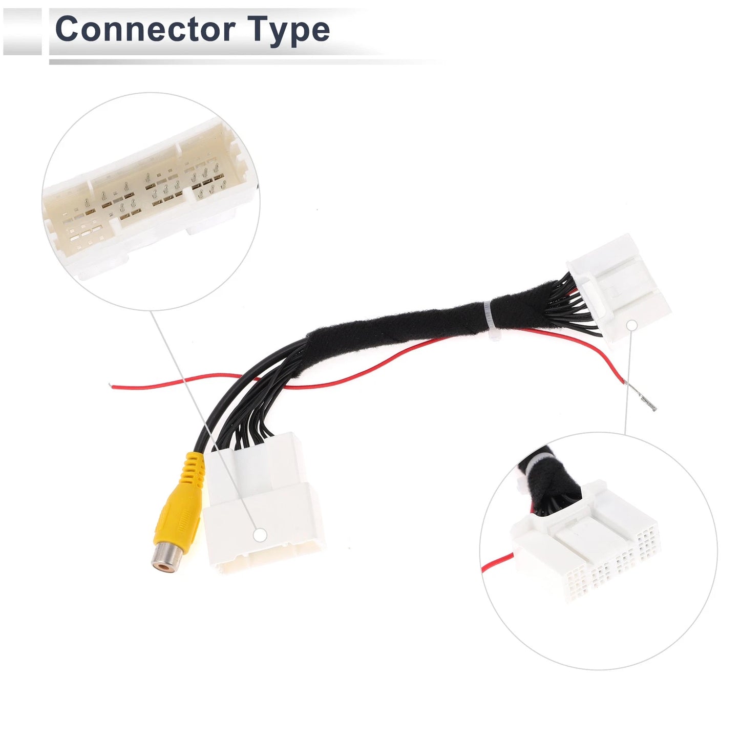Rear View Camera Adapter Wire Harness Cable for Toyota Camry