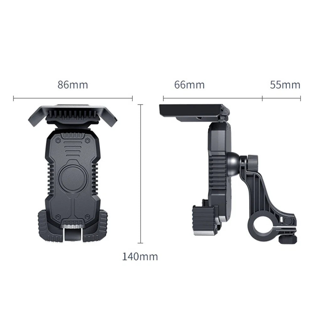 Handlebar Phone Holder Navigation Bracket for Motorcycle Scooters