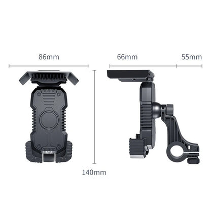 Handlebar Phone Holder Navigation Bracket for Motorcycle Scooters