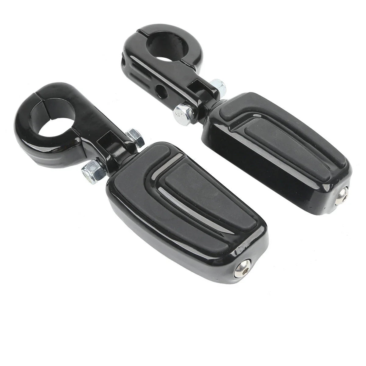 1 1/4" Highway Bar Foot Pegs for Harley Softail Fatboy Deluxe