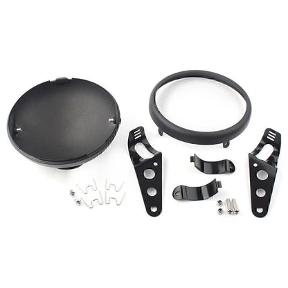 7-Inch Retro LED Headlight Shell for Harley Motorcycle