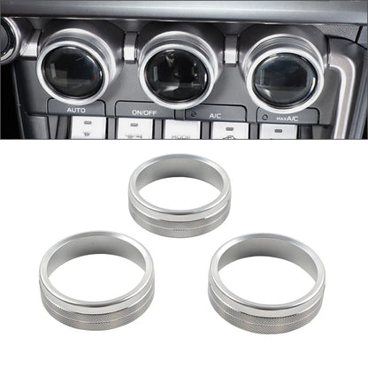 Center Console AC Knob Ring Trim for Subaru BRZ, Toyota GR86 (2021–2024)