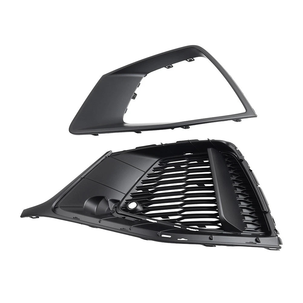 Front Bumper Cover Lower Side Grille Surround Insert for Audi Q8 (2019–2023)