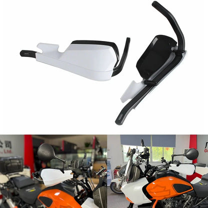 White Motorcycle Handguards for Harley Pan America 1250 (2021-2023)