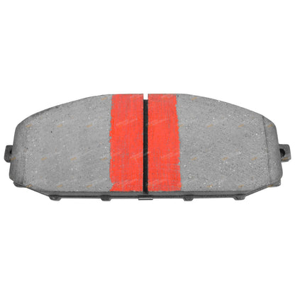 Set of 4 Front Disc Brake Pads for Nissan Patrol Y61 GU 4x4 (1997–2016)