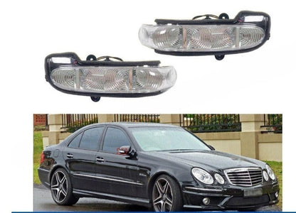 Set of 2 Side Mirror Turn Signal Lights for Mercedes Benz E-Class (2002–2006)