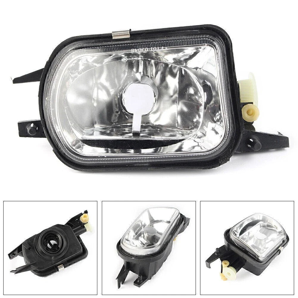Left LED DRL Fog Light Housing Cover for Benz W203 C-Class (2001-2007)