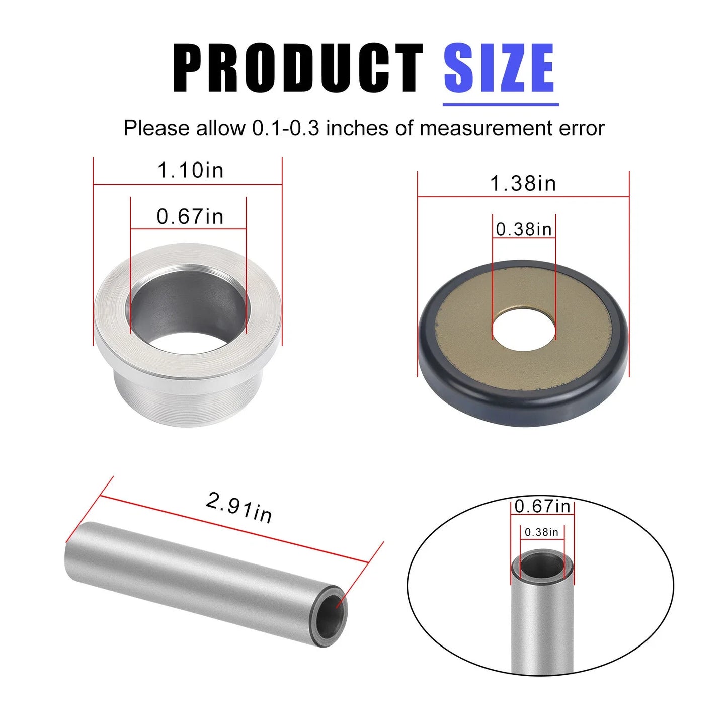 Knuckle Bushing for Yamaha Rhino 450 YXR450F (2006–2009)