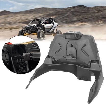 Adjustable Electronic Device Holder for CanAm Outlander Models with Storage Bin