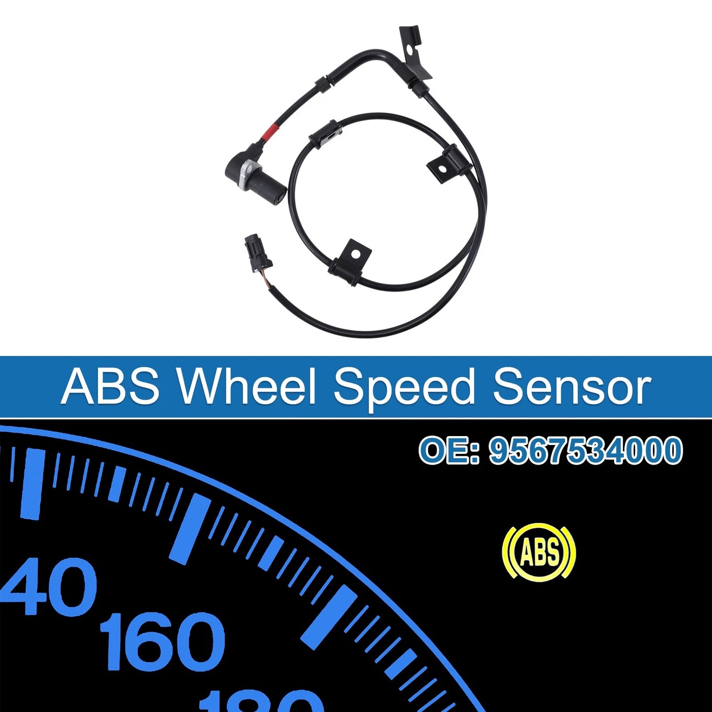 ABS Wheel Speed Sensor No. 9567534000 for Hyundai Sonata (1994–1995)