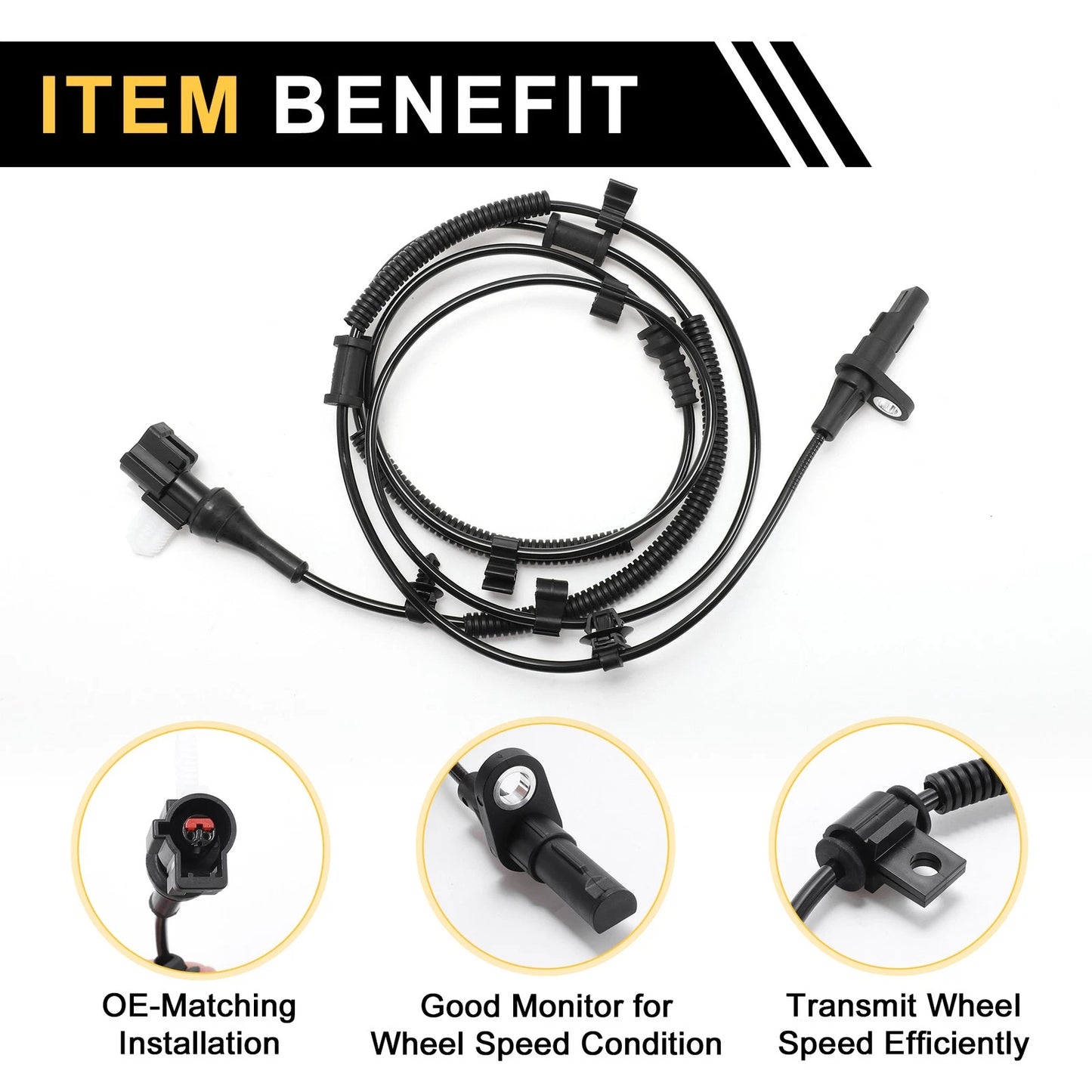 ABS Wheel Speed Sensor No. 9L3Z2C190A/AL3Z2C190C for Ford F-150 (2009–2010)