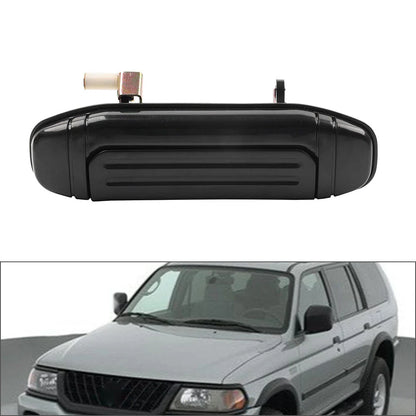 Black Rear Right Outer Door Handle for Mitsubishi Pajero (1992-1998)