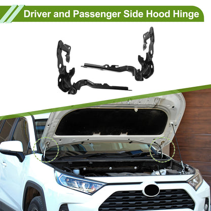 Hood Hinges for Toyota Camry (2007–2011) 53410-33180 1 Pair