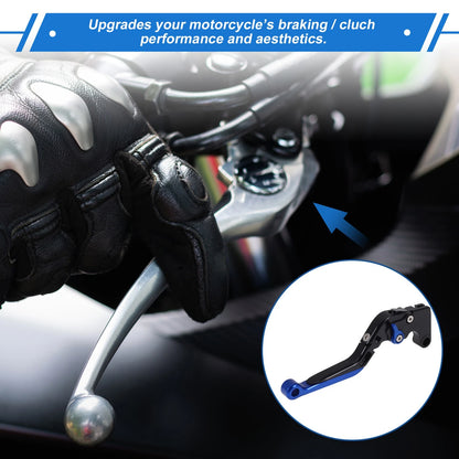 Adjustable Brake Clutch Levers for Yamaha YZF R1 (1999–2001) Black Blue
