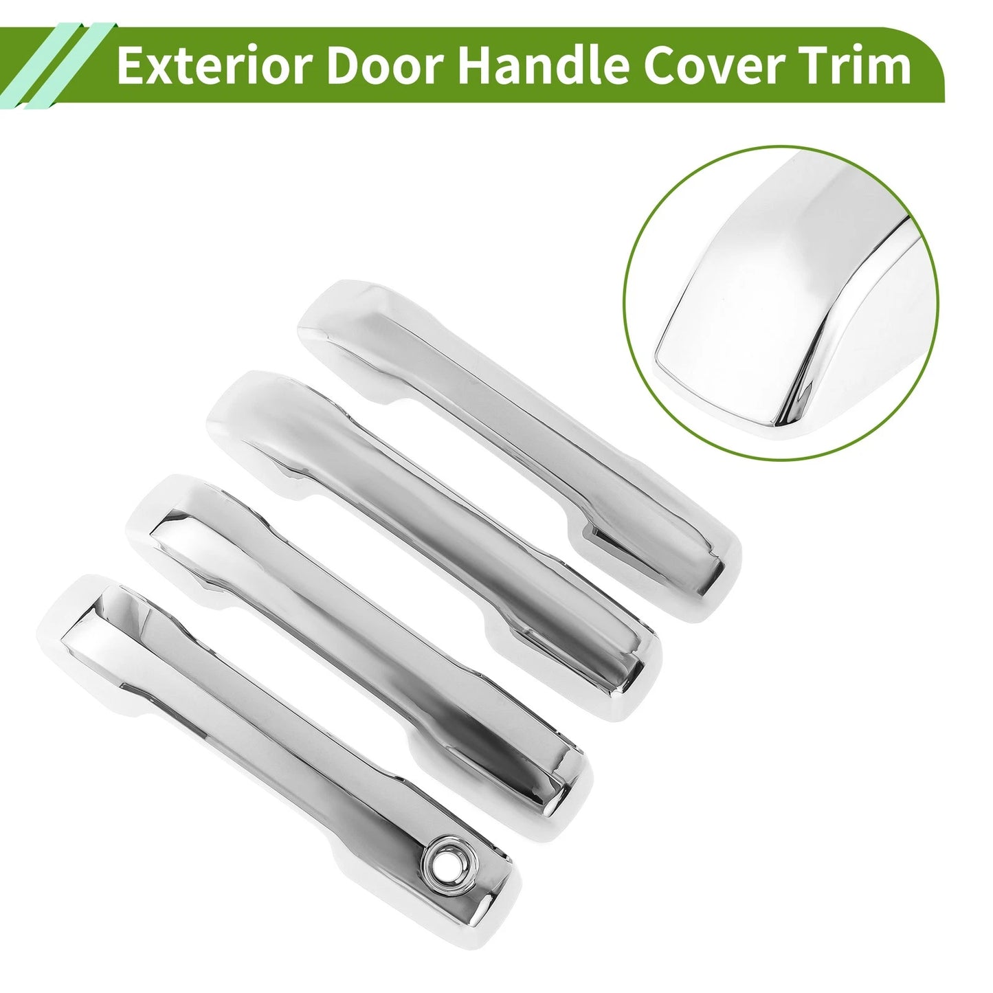 Set of 1 Exterior Door Handle Cover Trim for Toyota Tacoma (2024–2025) ABS
