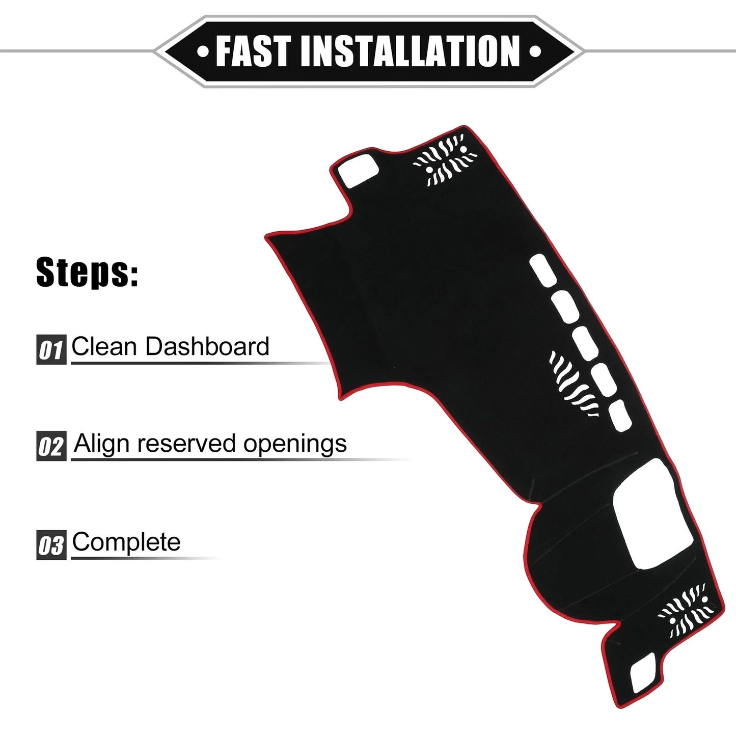 Dashboard Dash Cover Mat for Lexus NX 2nd Gen NX250 NX350 (2022-2023)