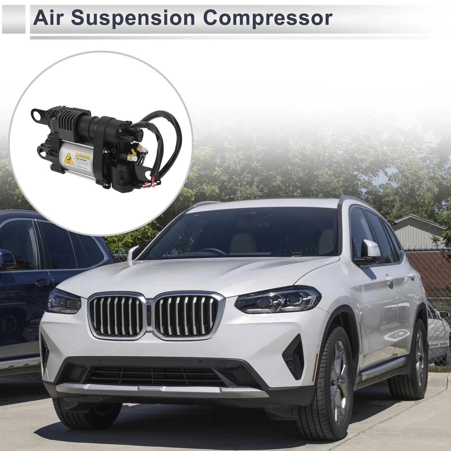Air Suspension Compressor for Porsche Panamera (2010–2016) No. 97035815107